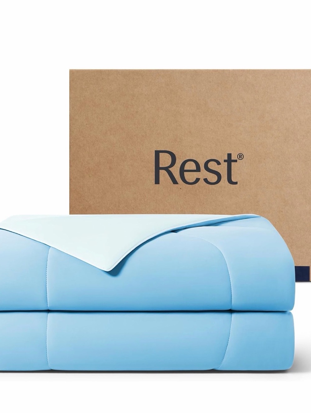 Rest evercool cooling comfortable- king aqua blue